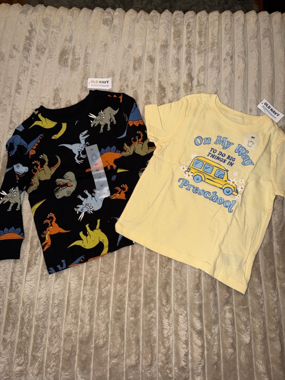 Old Navy Black Dinosaur Print Long Sleeve Tee